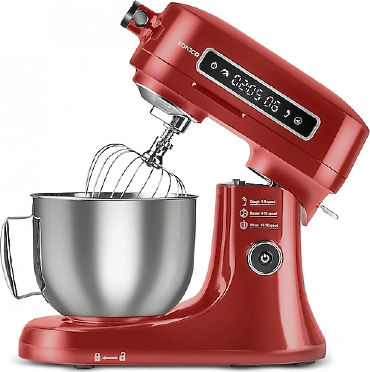 Karaca Pro Artisan Zaman Ayarlı Red 1600 W 5 lt Mutfak Şefi