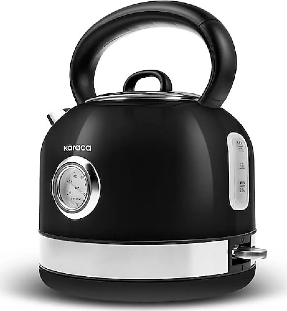 Karaca Retro 2202 Black 2200 W 1.7 lt Kettle