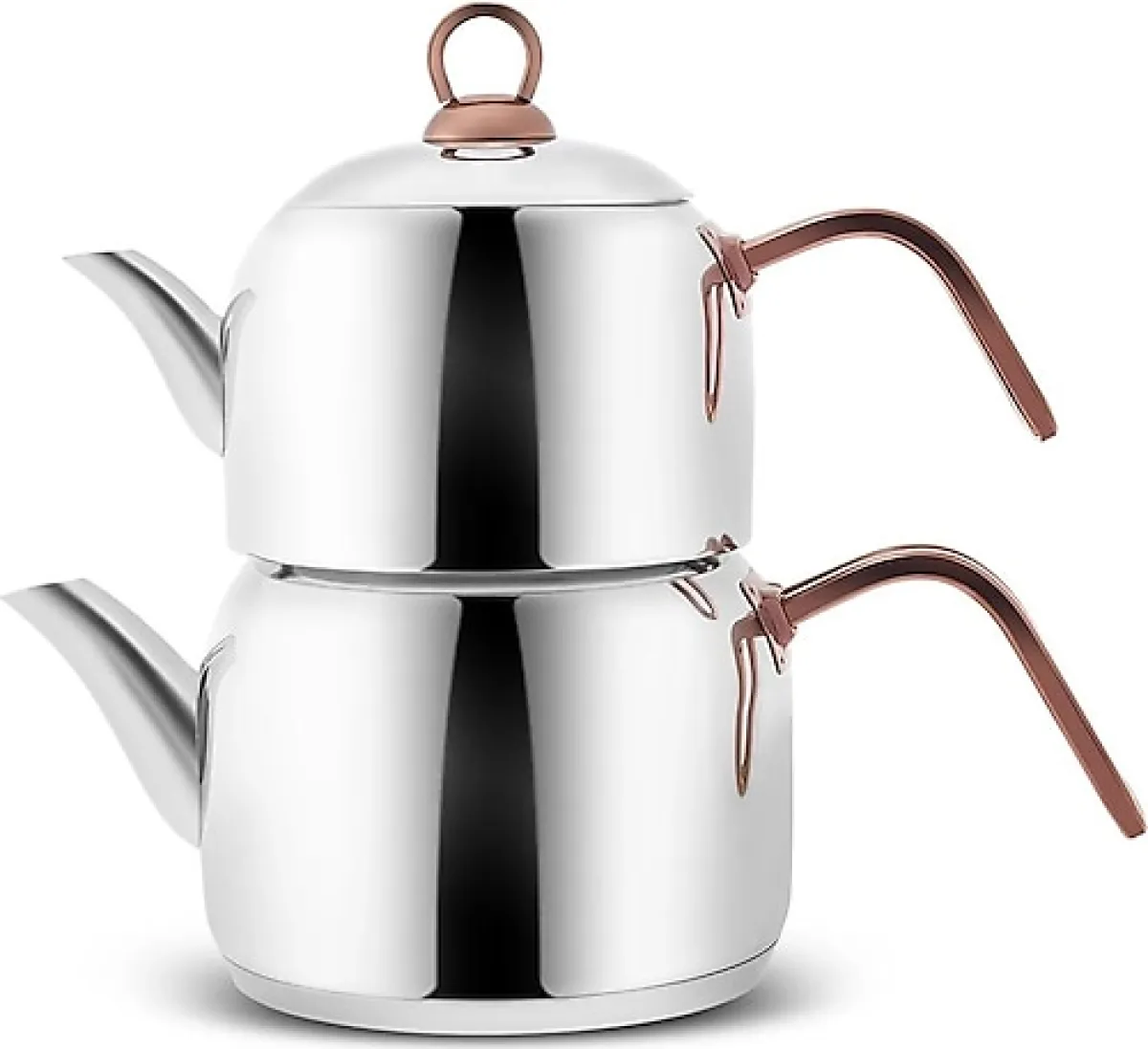 Karaca Urban Rose Gold Midi Boy Çelik Çaydanlık