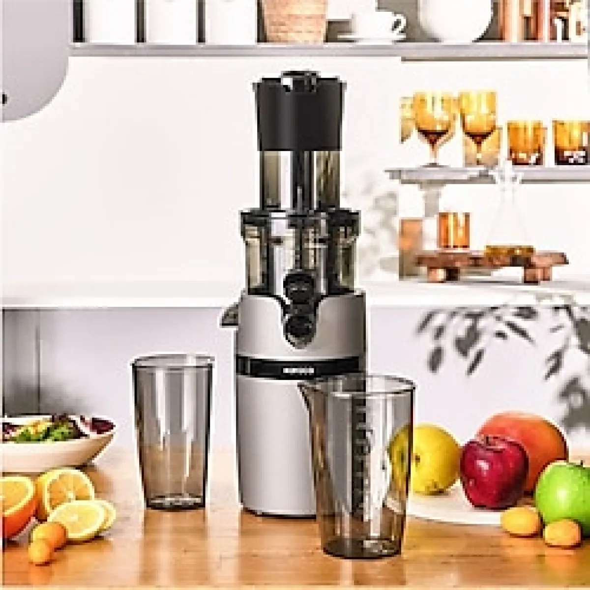 Karaca Yavaş Sıkım Bpa Free Özelliği Katı Meyve Sıkacağı 200w - Siyah