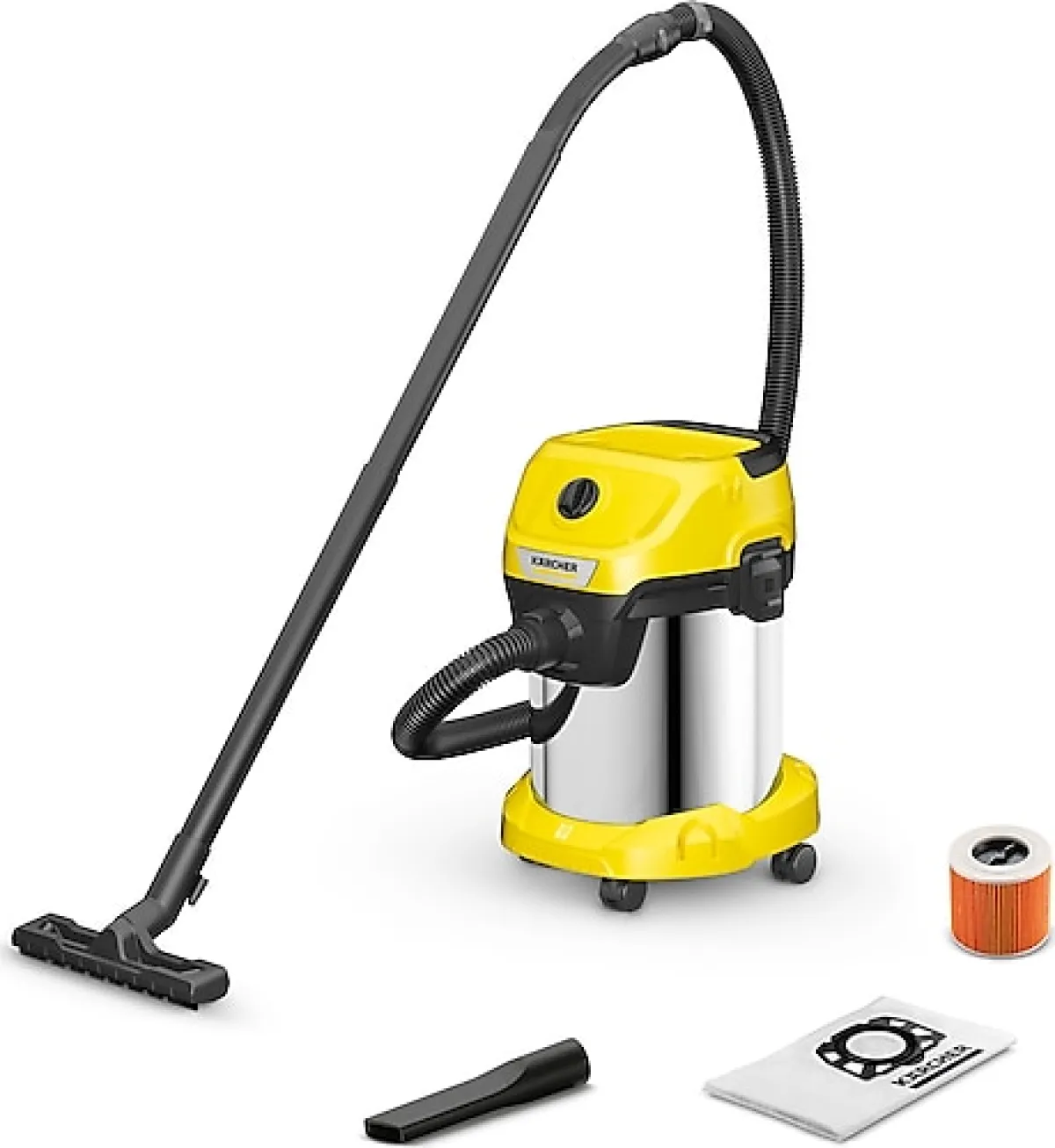 Karcher WD 3 S V-17/4/20 EU 1000 W Islak Kuru Süpürge