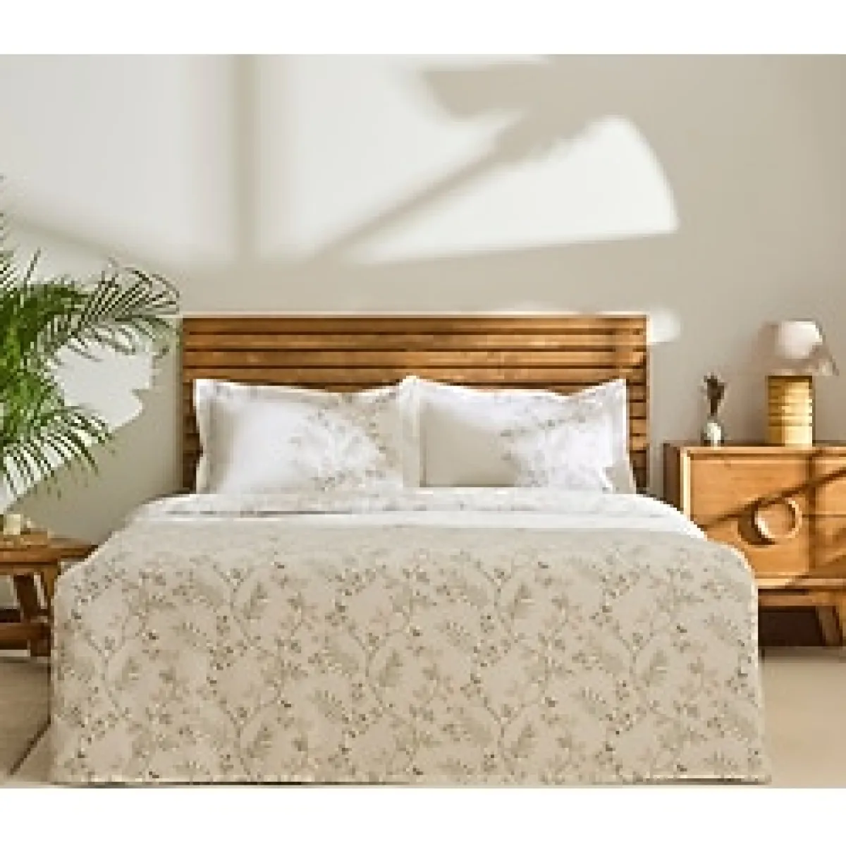 Kaşmir Home Lilly Çift Kişilik Pike Takımı Çağla