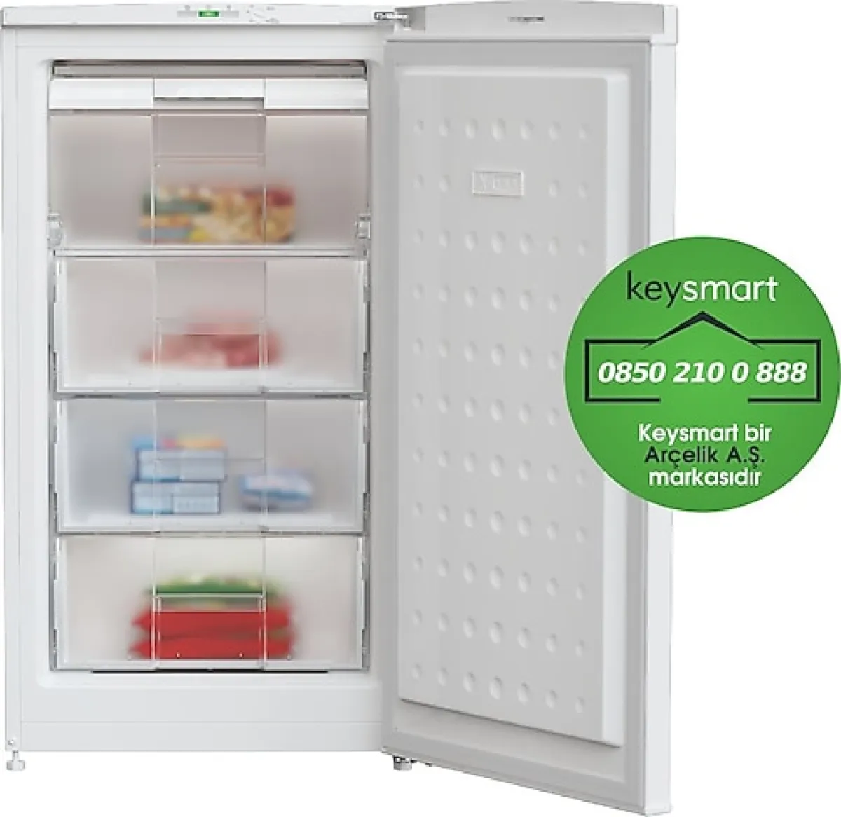 Keysmart KEY 410 4 Çekmeceli Derin Dondurucu