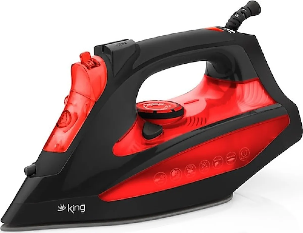 King KBÜ703 Osborn 2600 W Buharlı Ütü