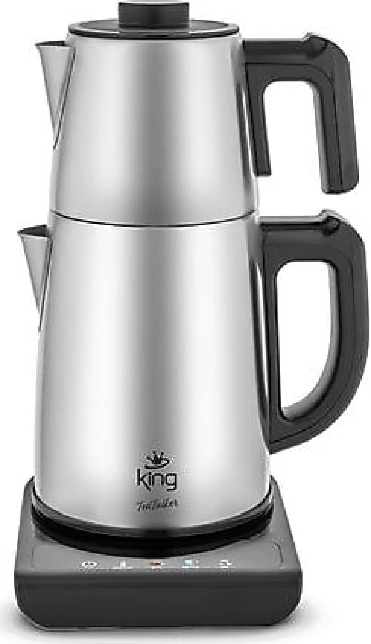 King KCM388 Teatalker 2200 W Konuşan Çelik Çay Makinesi