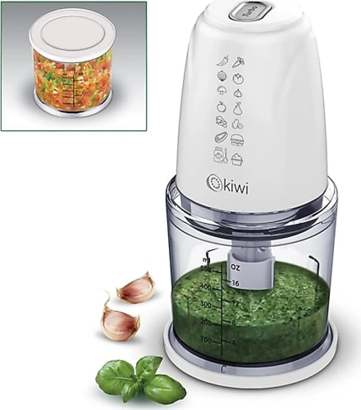 Kiwi KC 8209 Doğrayıcı 450 W Rondo