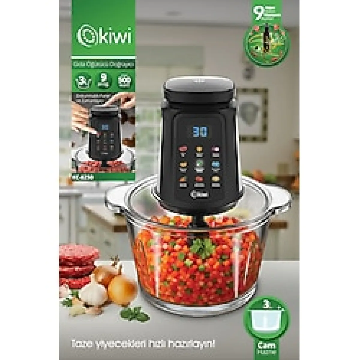 Kiwi KC-8250 500 W Rondo