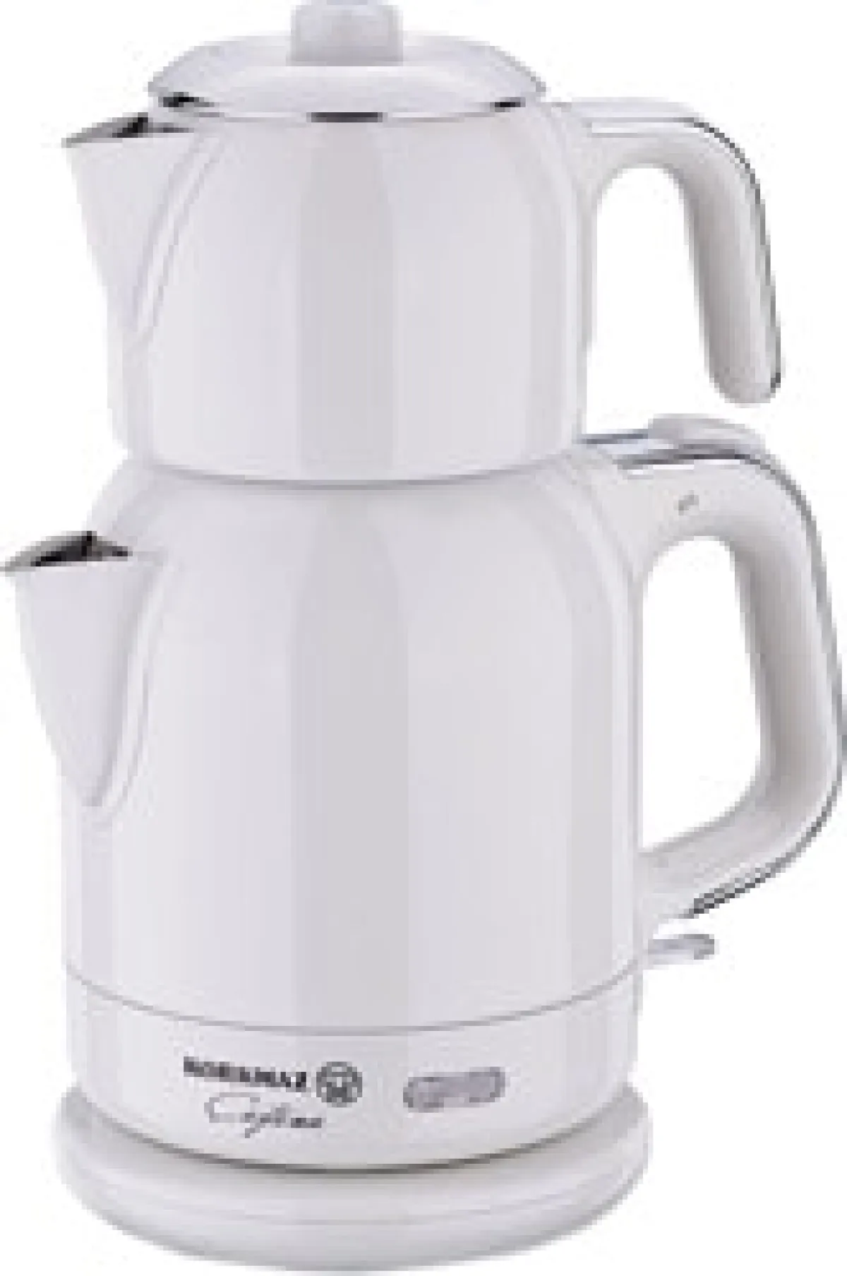 Korkmaz A331-08 Çaytema Vanilya/Krom 1600 W Çay Makinesi