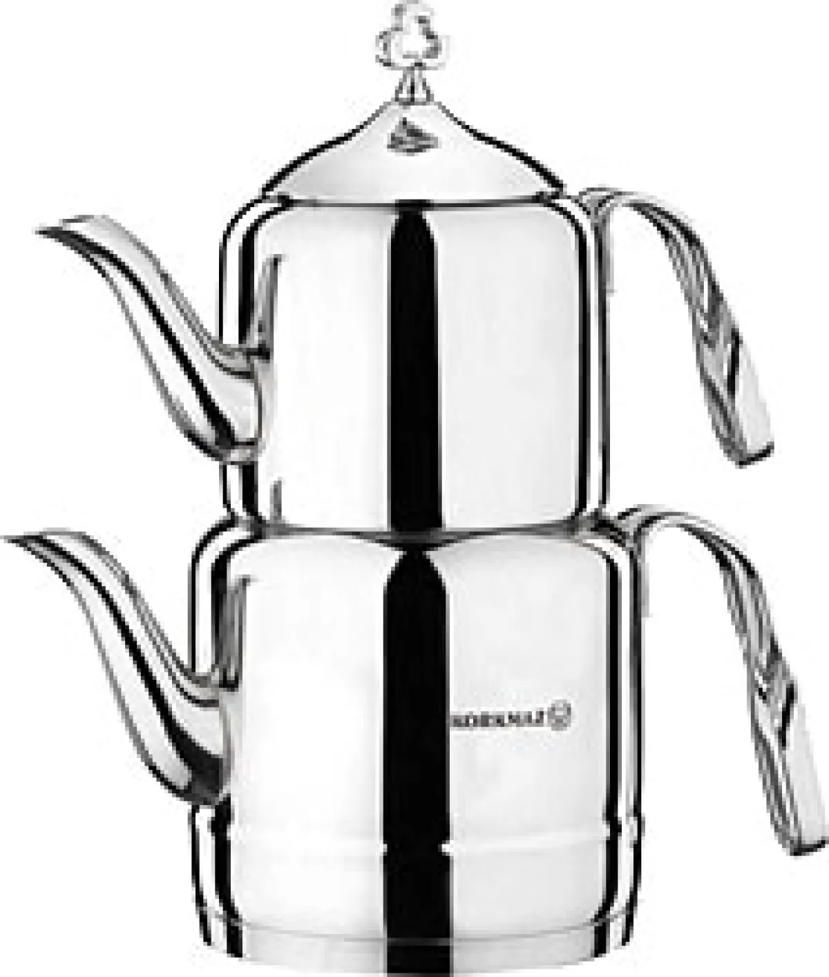 Korkmaz Çintemani Çelik Çaydanlık