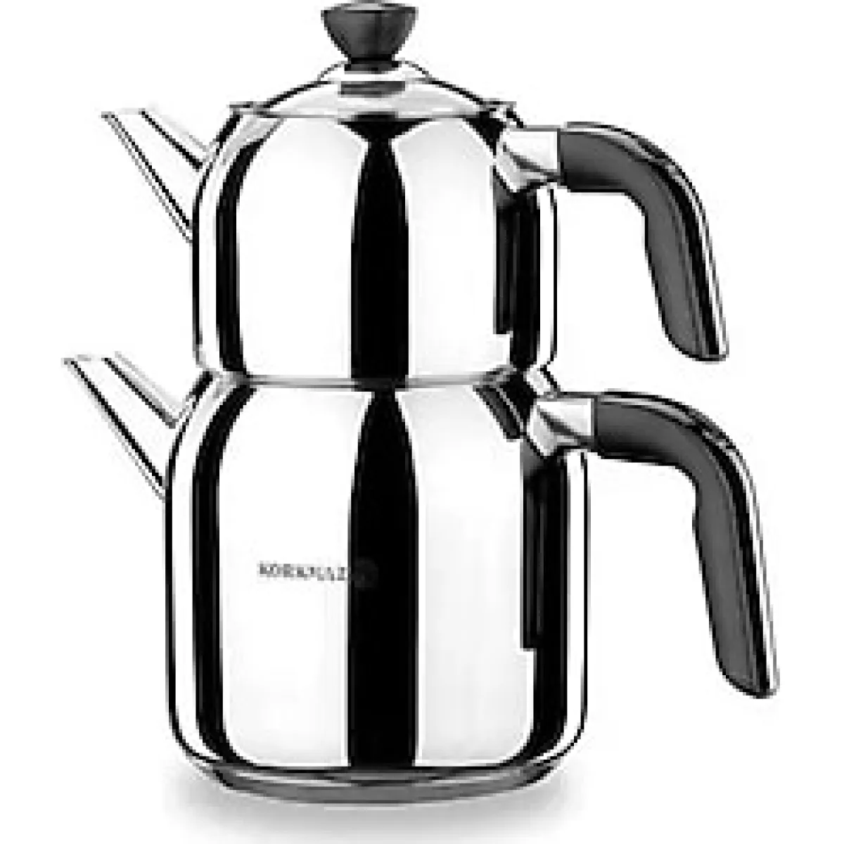 Korkmaz Kappa A079- 01 Mega Boy Çelik Çaydanlık