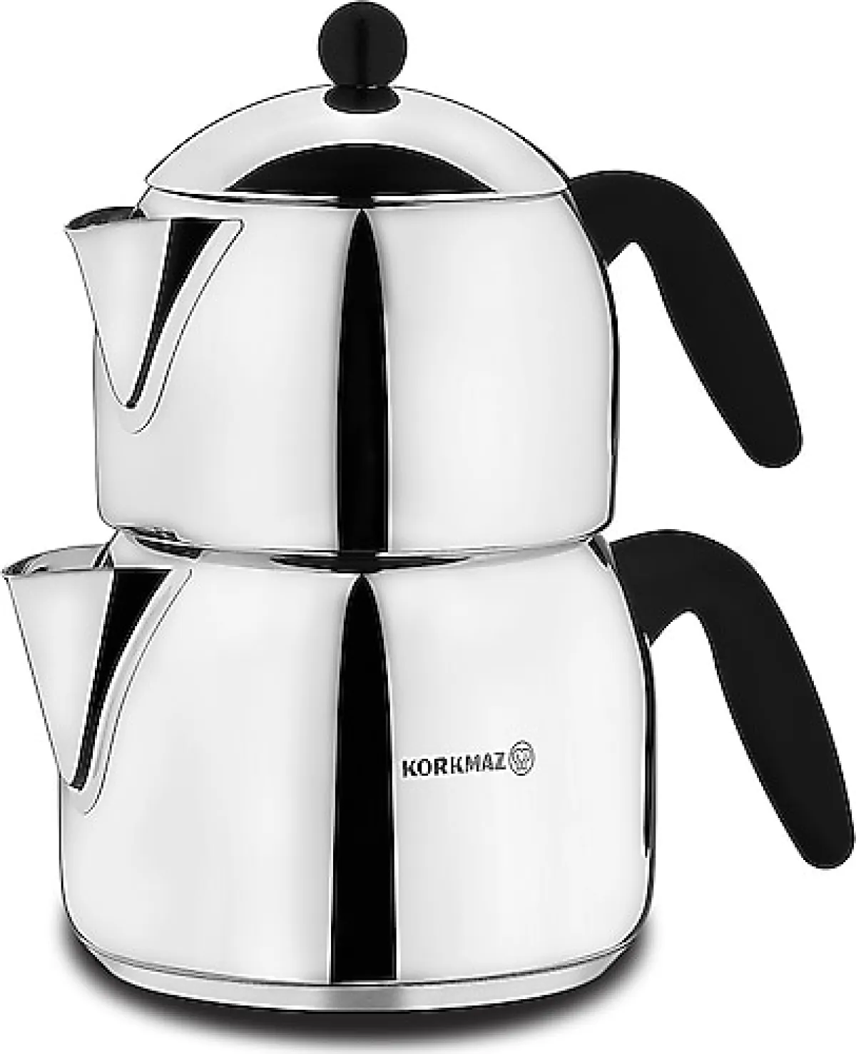 Korkmaz Orbit A037 Midi Boy Çelik Çaydanlık