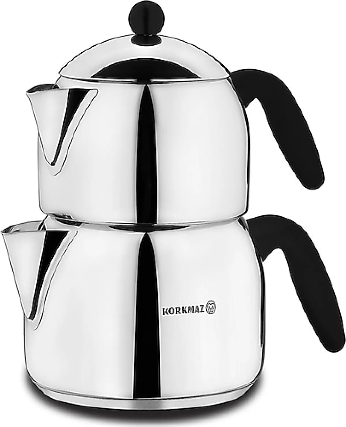 Korkmaz Orbit A038 Maxi Boy Çelik Çaydanlık