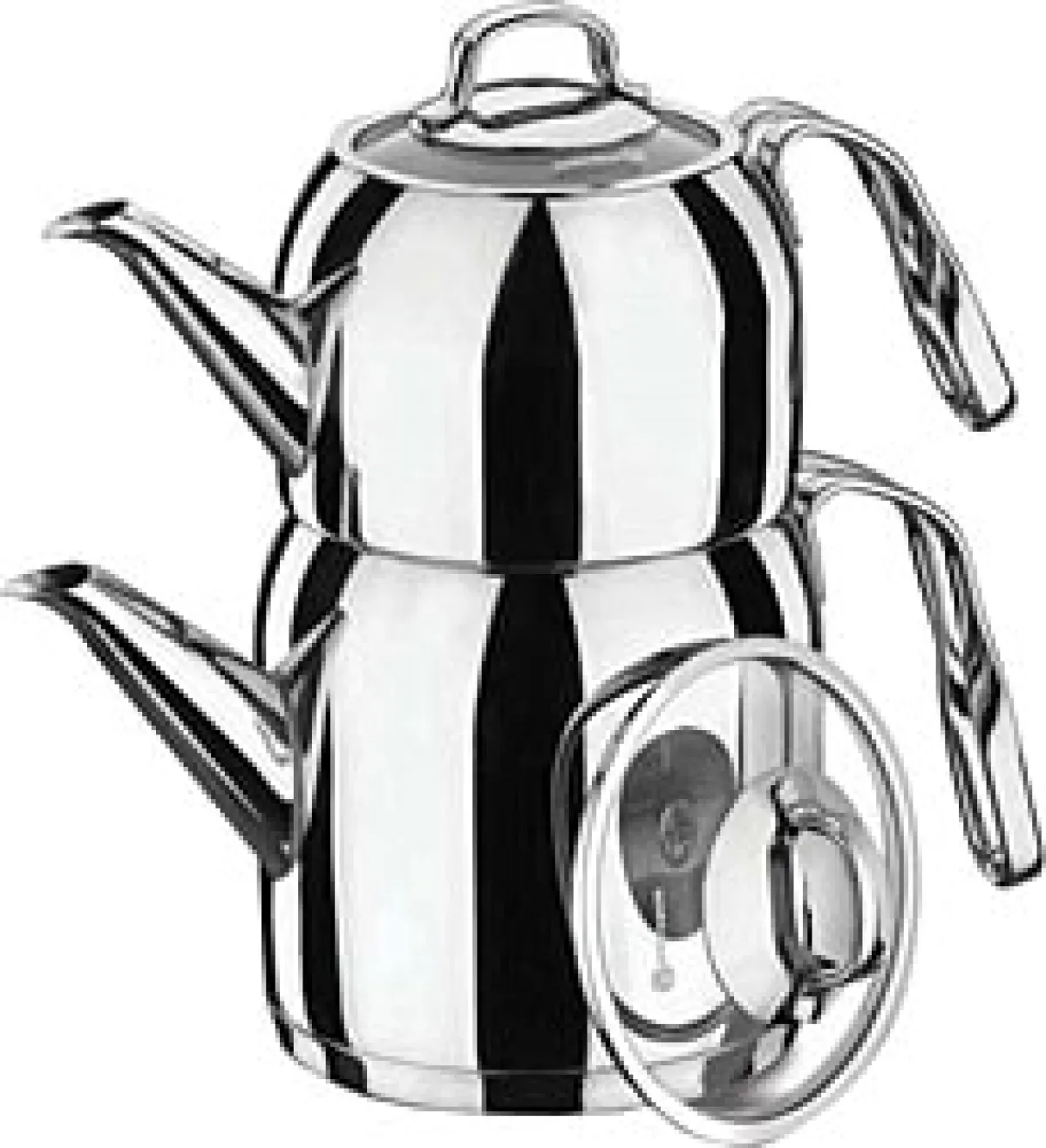 Korkmaz Steama A191 Çelik Çaydanlık