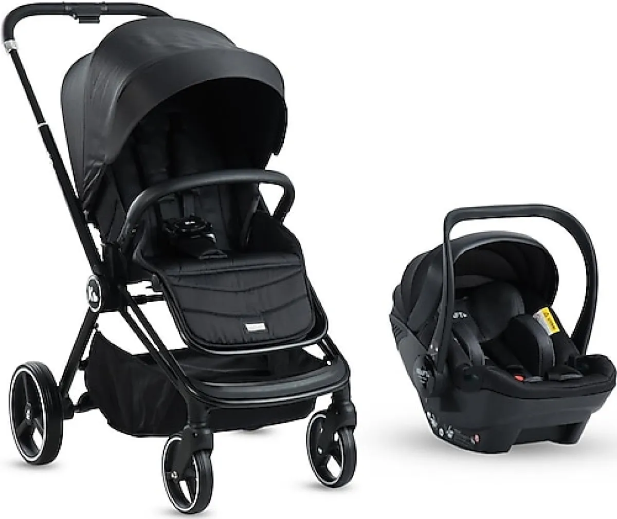 Kraft Mila-Mika Siyah Travel Sistem Bebek Arabası