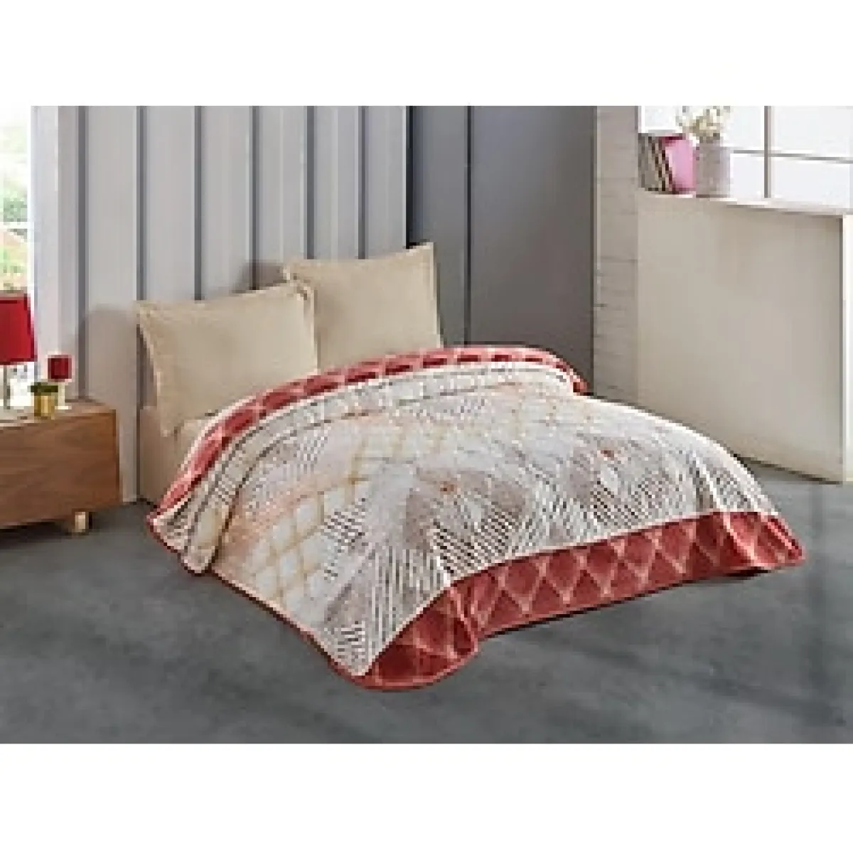 Kristal 4kg Battal Çift Kişilik Battaniye-olya kahve 2022 YENİ MODEL