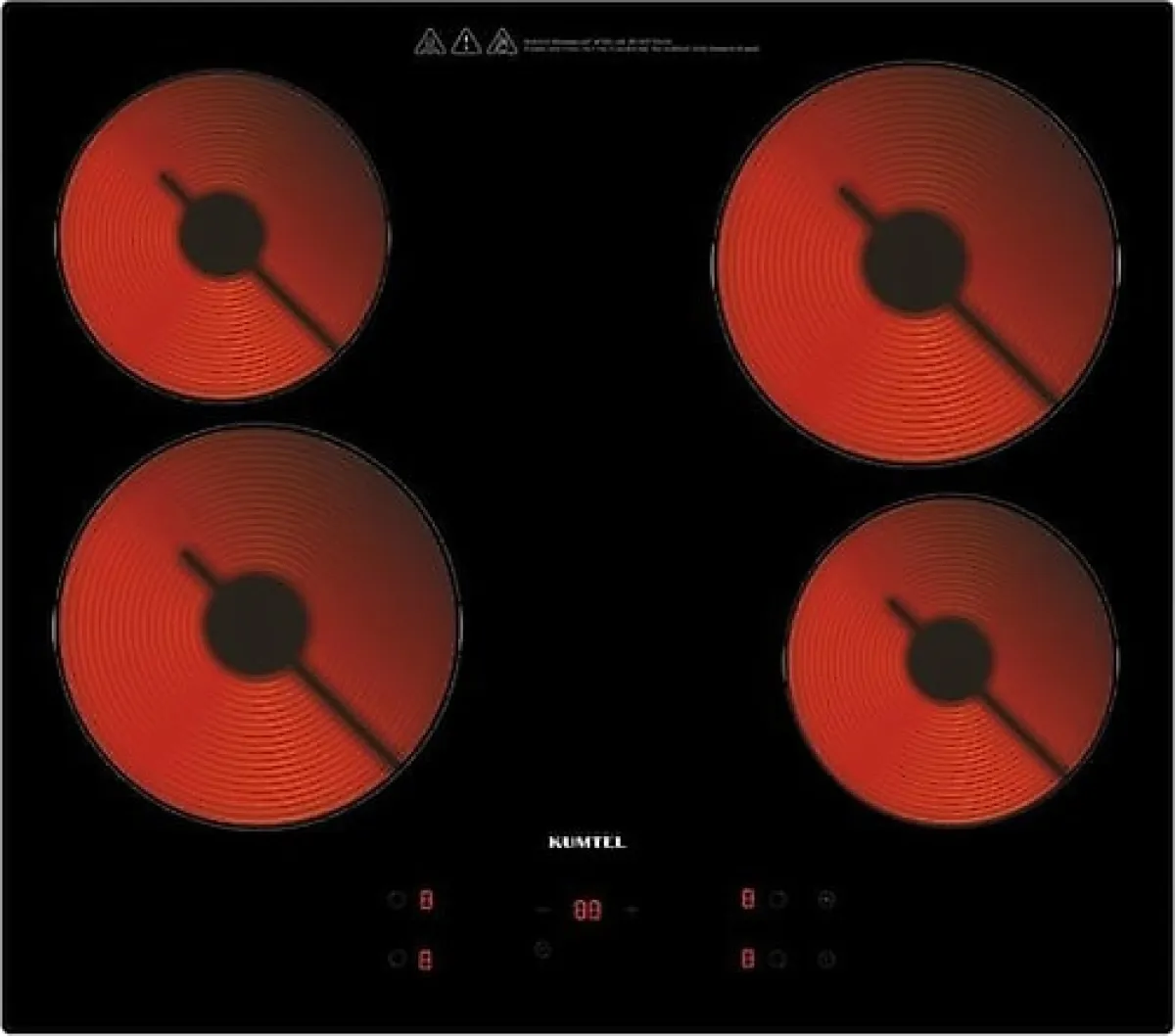 Kumtel HV6-04T Vitroseramik Ankastre Ocak