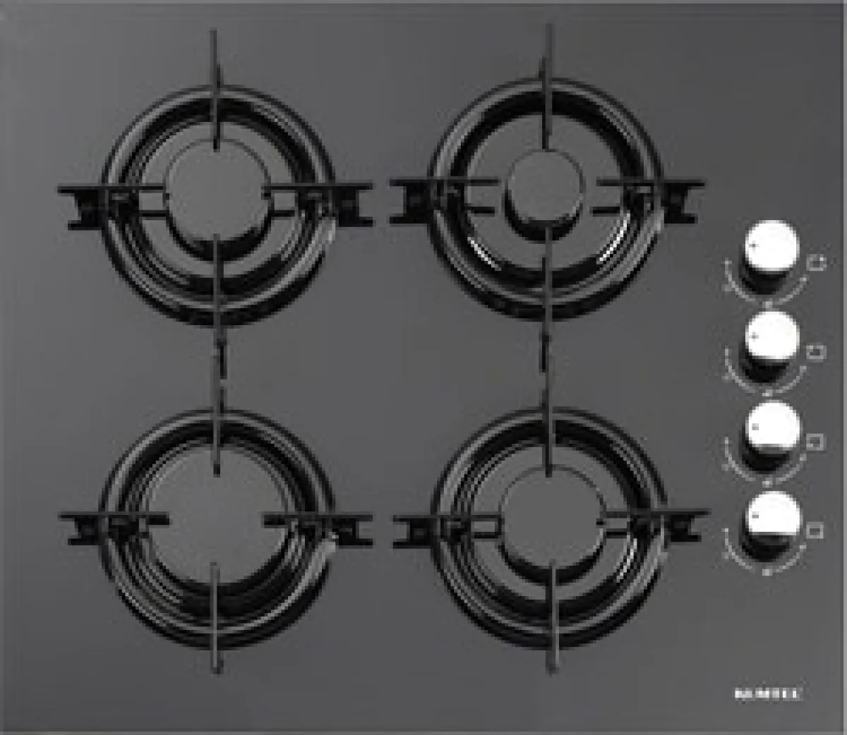 Kumtel KO-40 TAHDF Siyah Cam Ankastre Ocak