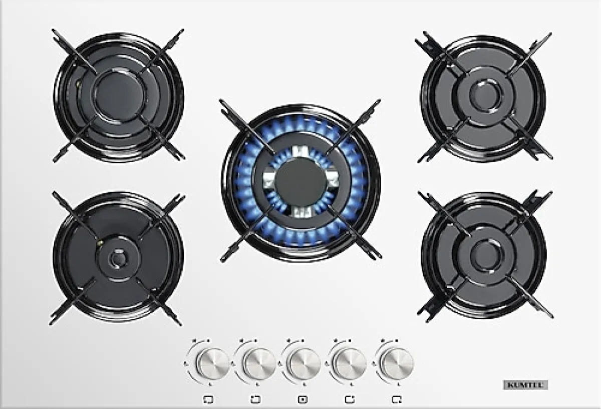 Kumtel KO 50 OAHDF Wok Gözlü Cam Ankastre Ocak