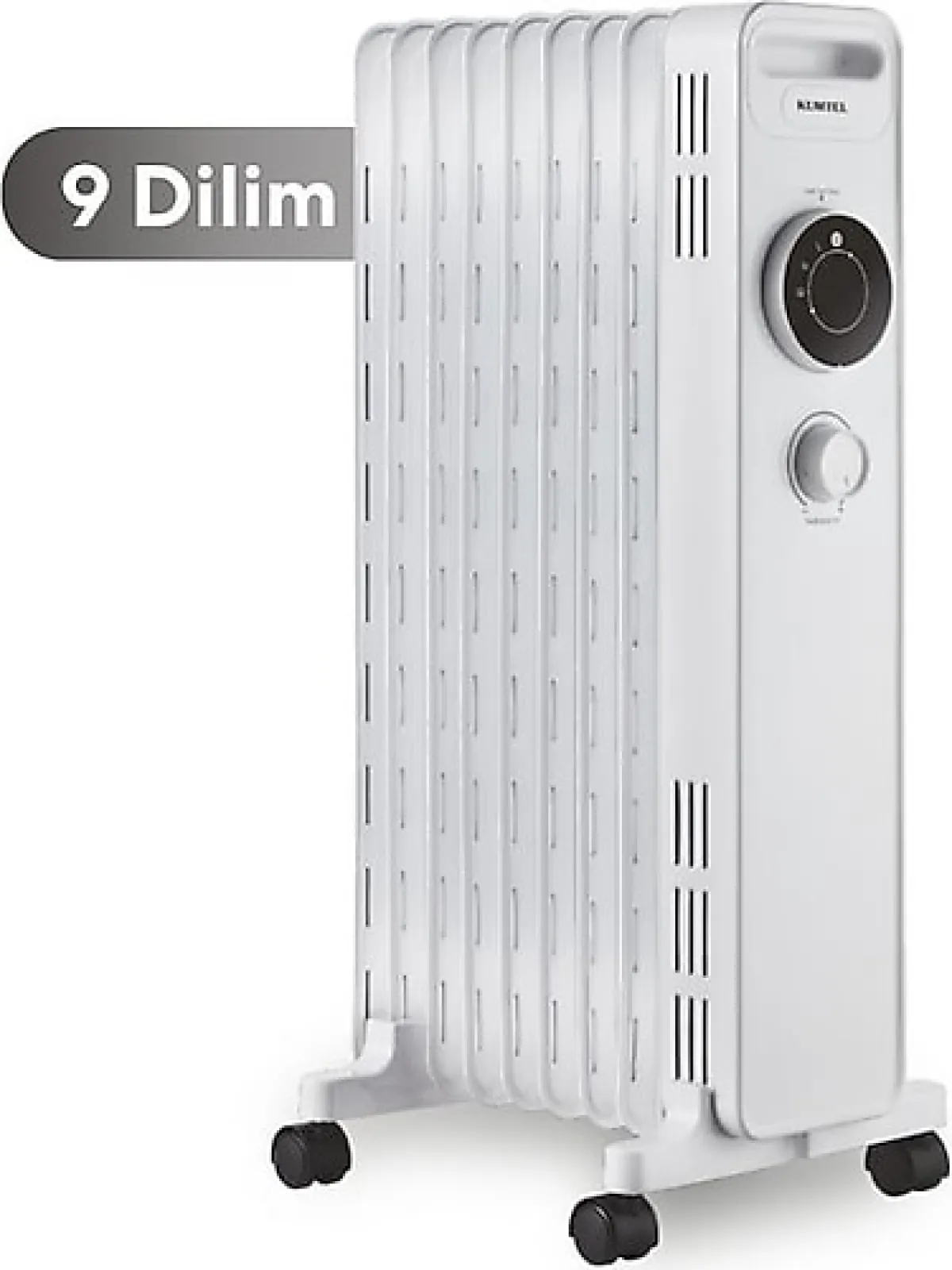 Kumtel KUM-1225S 9 Dilimli 2000 W Beyaz Yağlı Radyatör
