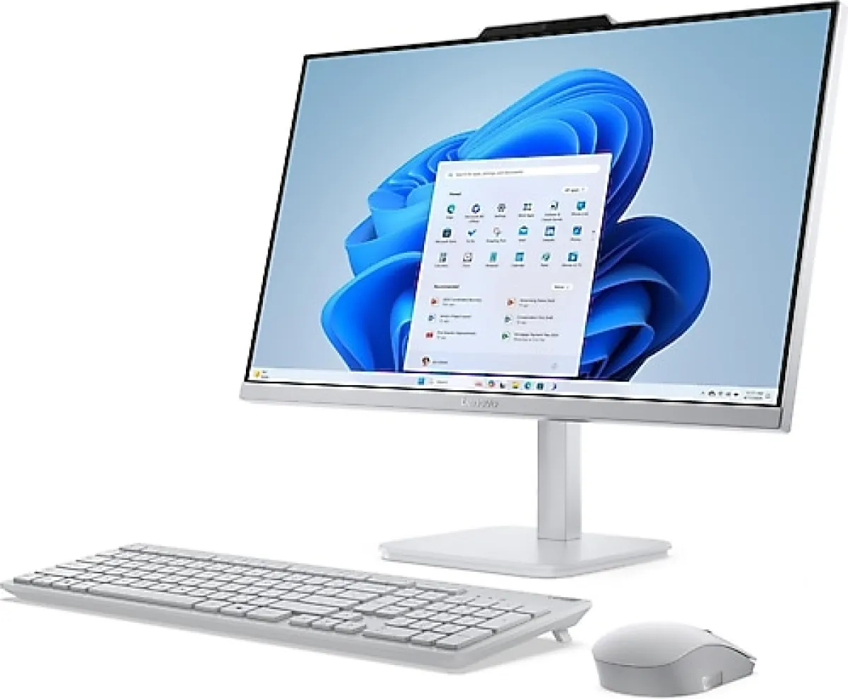 Lenovo A100 F0J6004FTR i3-N305 8 GB 512 GB SSD UHD Graphics 23.8" Full HD All in One PC