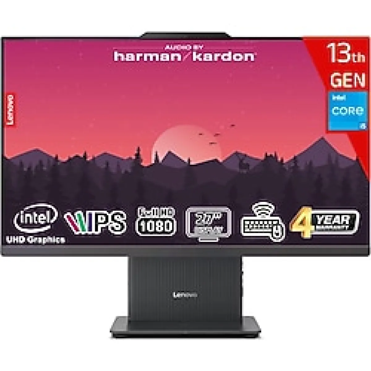 Lenovo IdeaCentre AIO 27IRH9 F0HM00EXTR i7-13620H 16 GB 512 GB SSD UHD Graphics 27" Full HD All in One PC