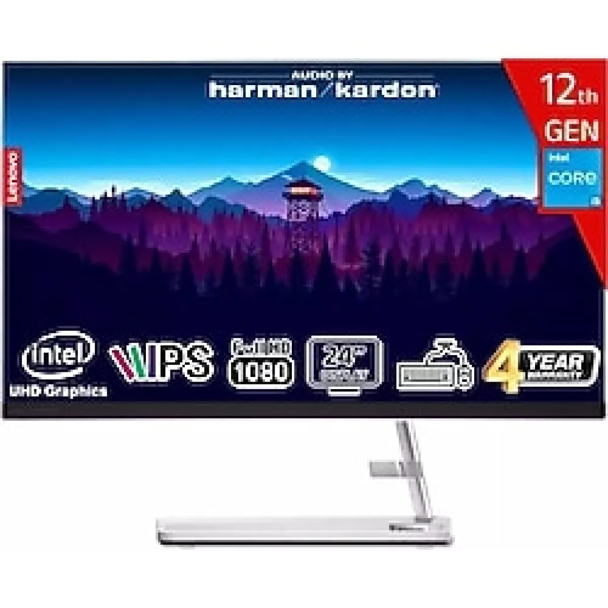 Lenovo IdeaCentre AIO 3 24IAP7 F0GH01GDTR i5-12450H 16 GB 512 GB SSD UHD Graphics 23.8" Full HD All in One PC