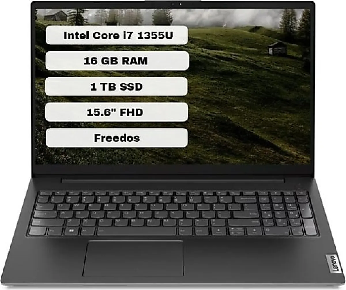 Lenovo V15 G4 IRU 83A100HXTR i7-1355U 16 GB 1 TB SSD Iris Xe Graphics 15.6'' Full HD Notebook