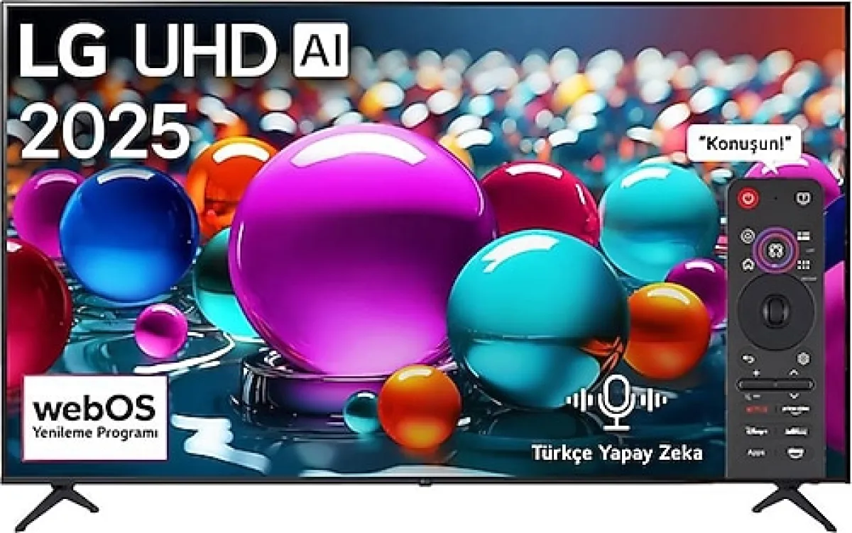 LG 75UA85006LA 4K Ultra HD 75" 190 Ekran Uydu Alıcılı webOS Smart LED TV