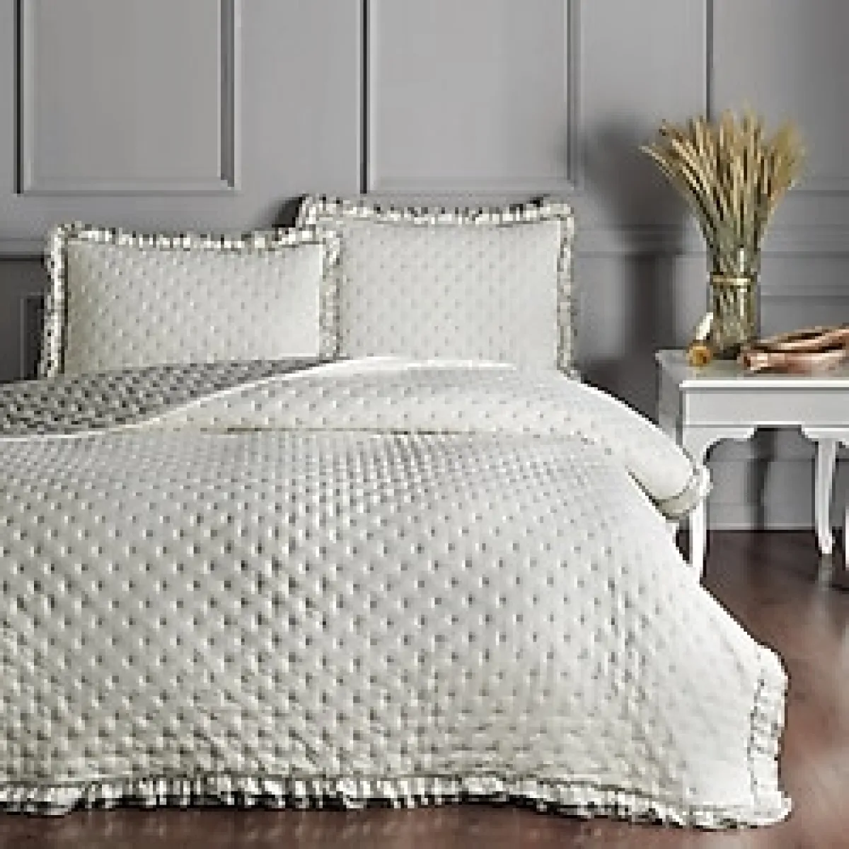 Linens Scarlett Çift Kişilik Yatak Örtüsü Takımı