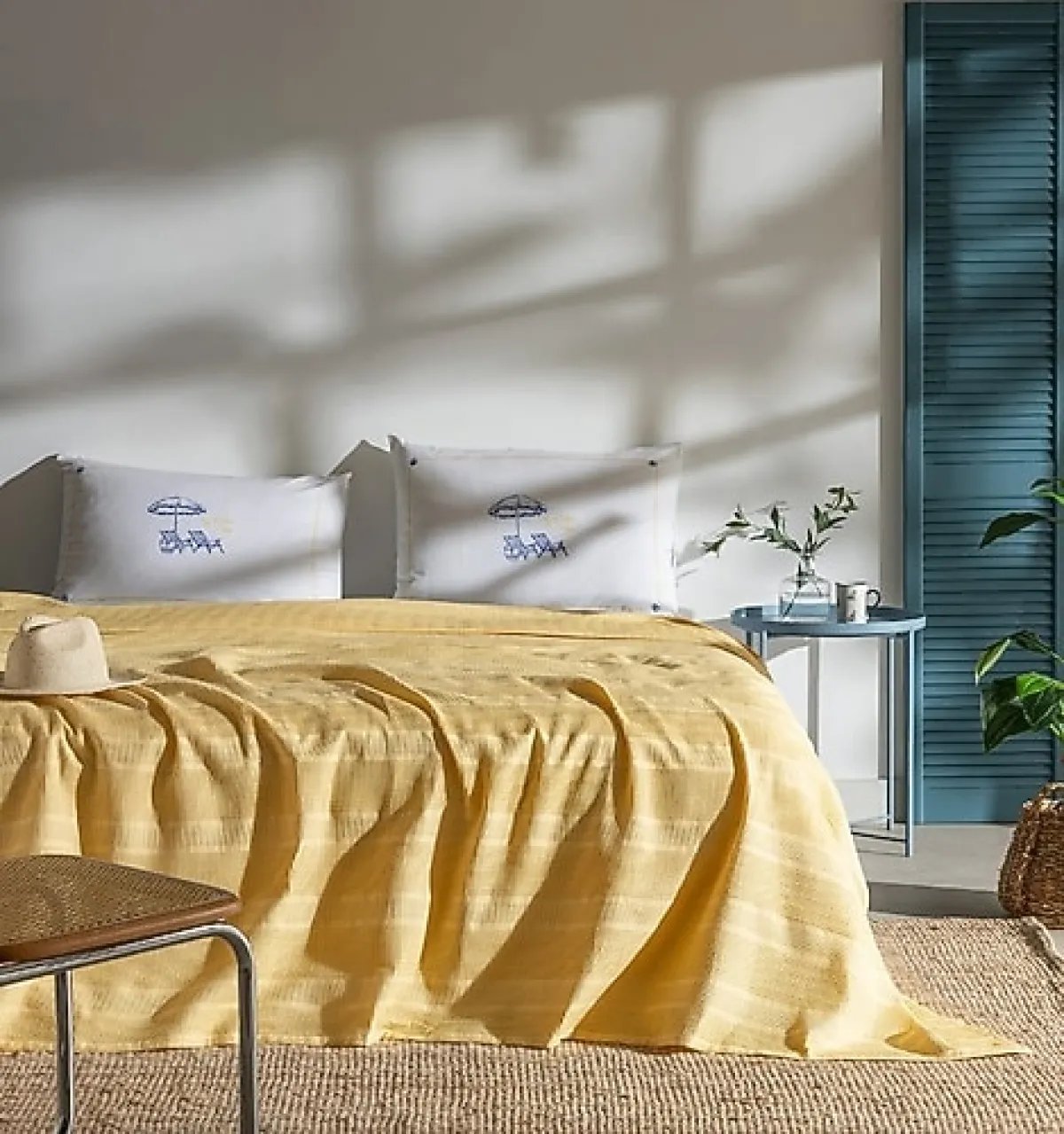 Madame Coco Mathilda Pamuk Karde Tek Kişilik Pike Takımı