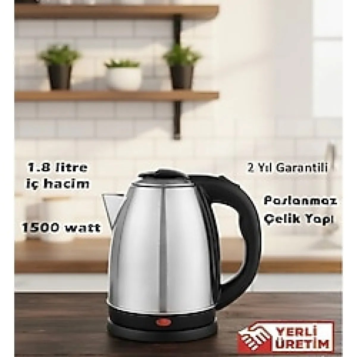 Maress MCK-18 1500 W 1.8 lt Kettle