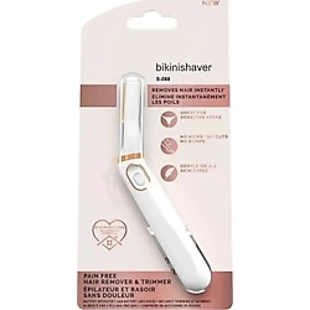 Marsilyan Ing Touch Flawless Bikini Shaver And Trimmer Kusursuz Bikini Tıraş Makinesi ve Düzeltici Epilat - Ahşap