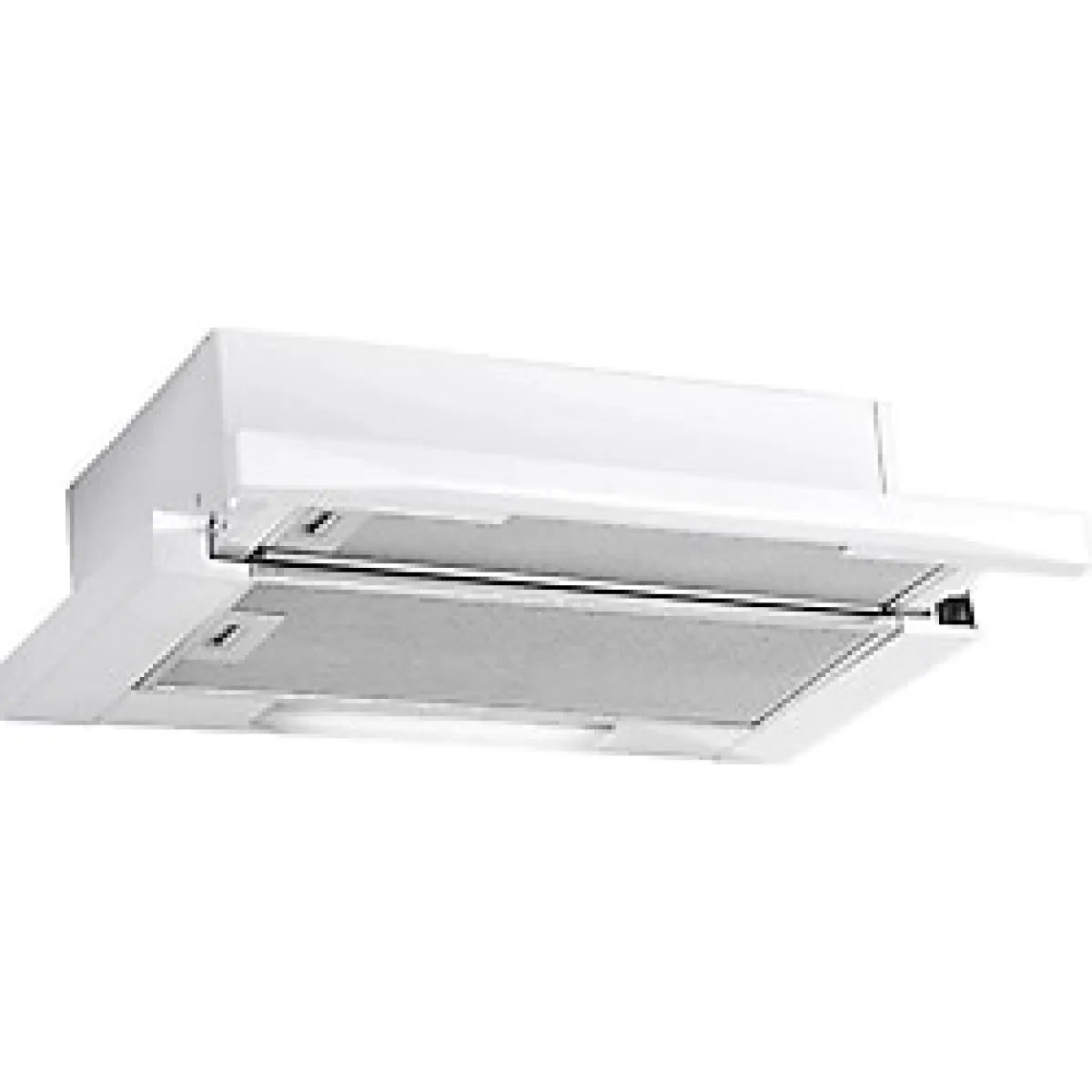 Maximus Sürgülü Çift Motorlu Aspiratör - 450 m3/sa Güçlü Emiş, Beyaz, Sessiz ve Enerji Tasarruflu Kompakt Tasarım