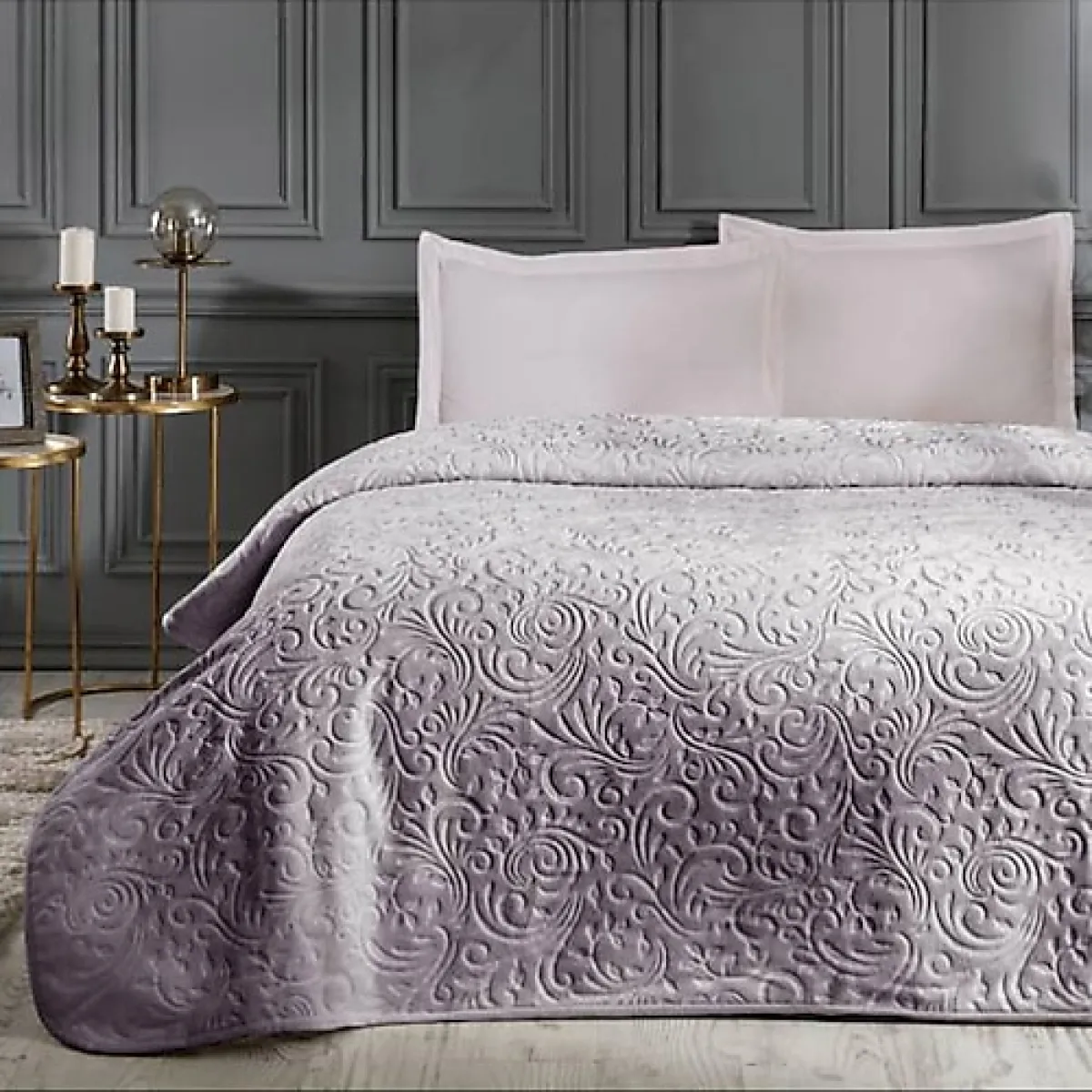 Merinos Elegans 220x240 cm Emboss Çift Kişilik Battaniye