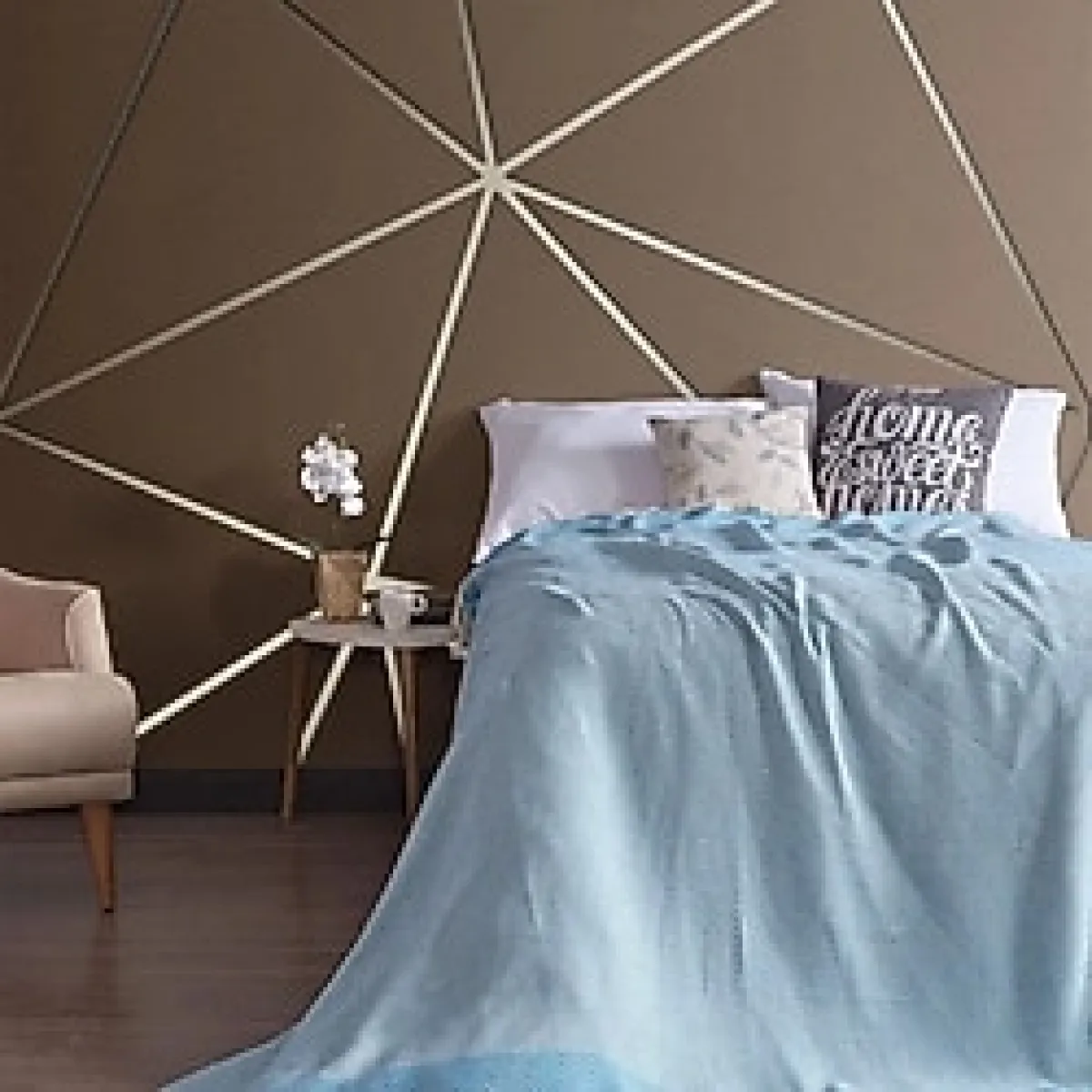 Miabella Home Çift Kişilik Dream Desen Pike - Yatak Örtüsü