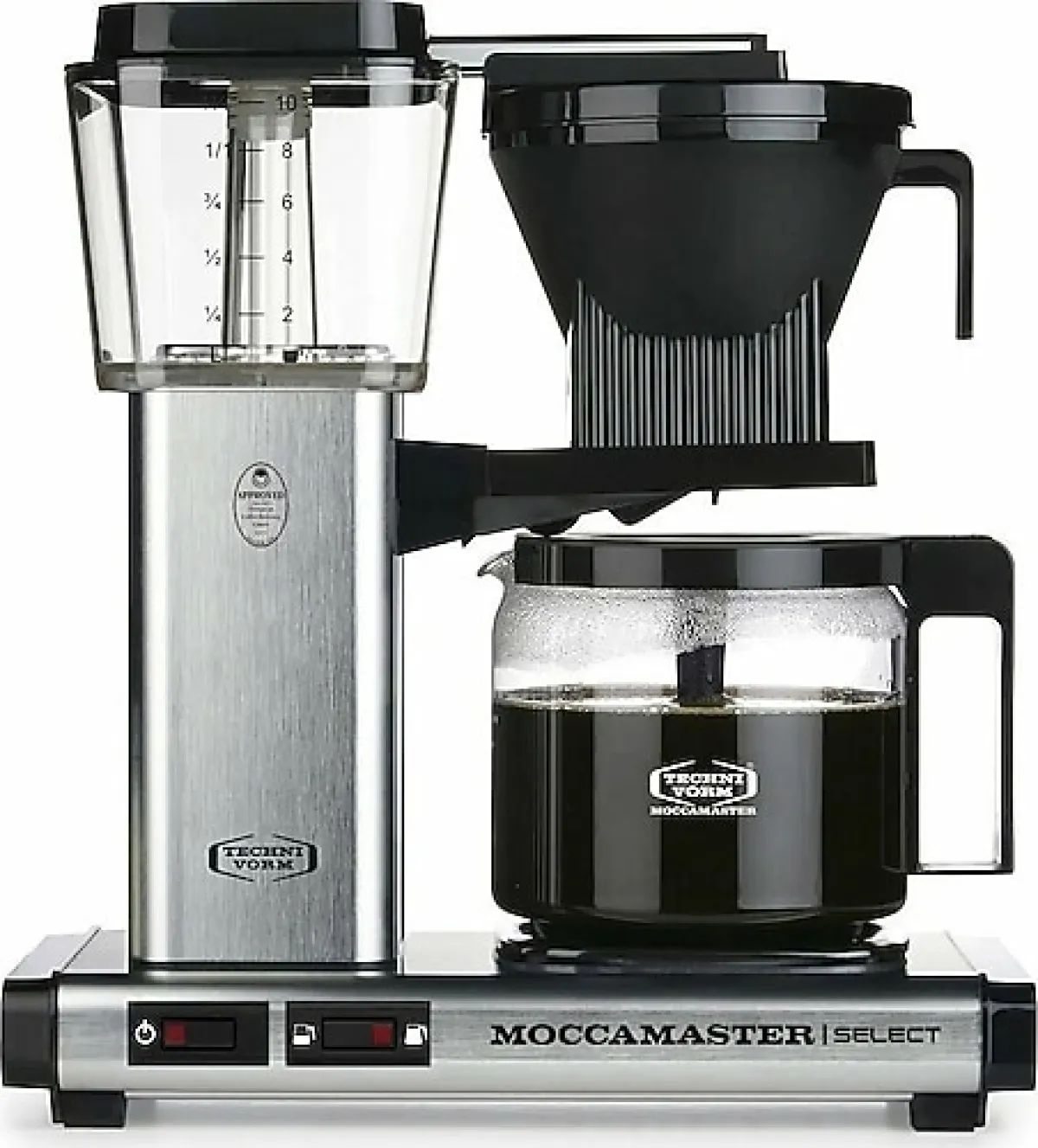 Moccamaster Select Brushed Cam Potlu Filtre Kahve Makinesi