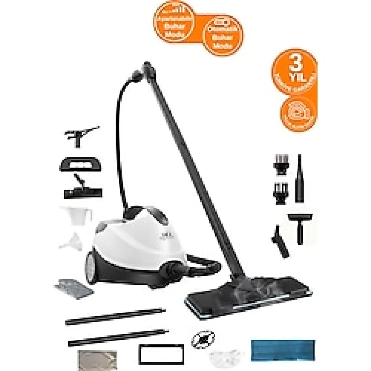 Mogotech MG-101 Çok Fonksiyonlu Buharlı Temizleyici