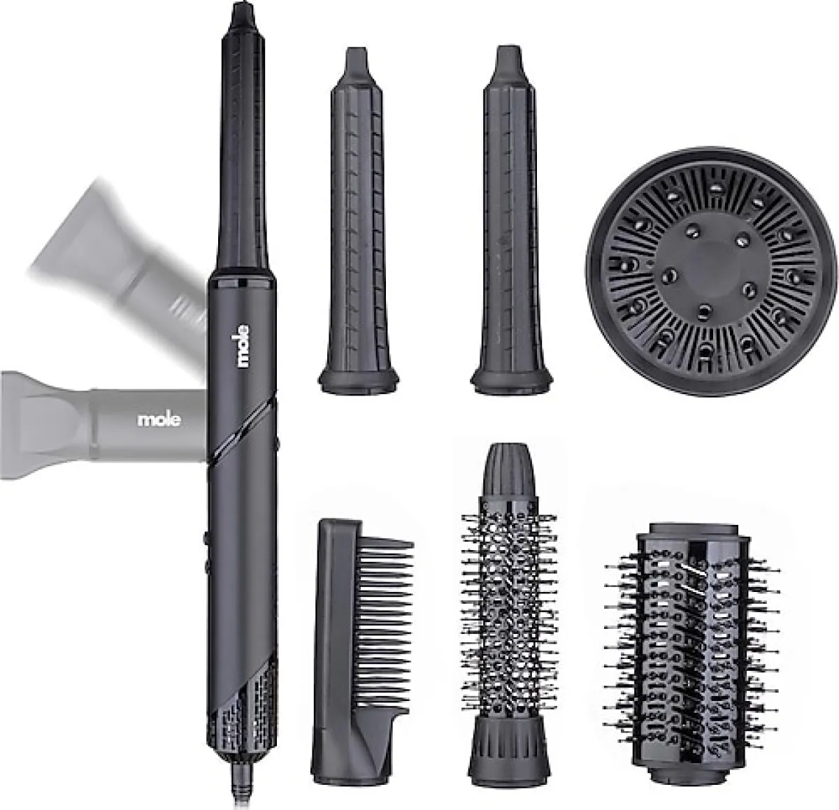 Mole M1 7in1 Saç Şekillendirme Seti