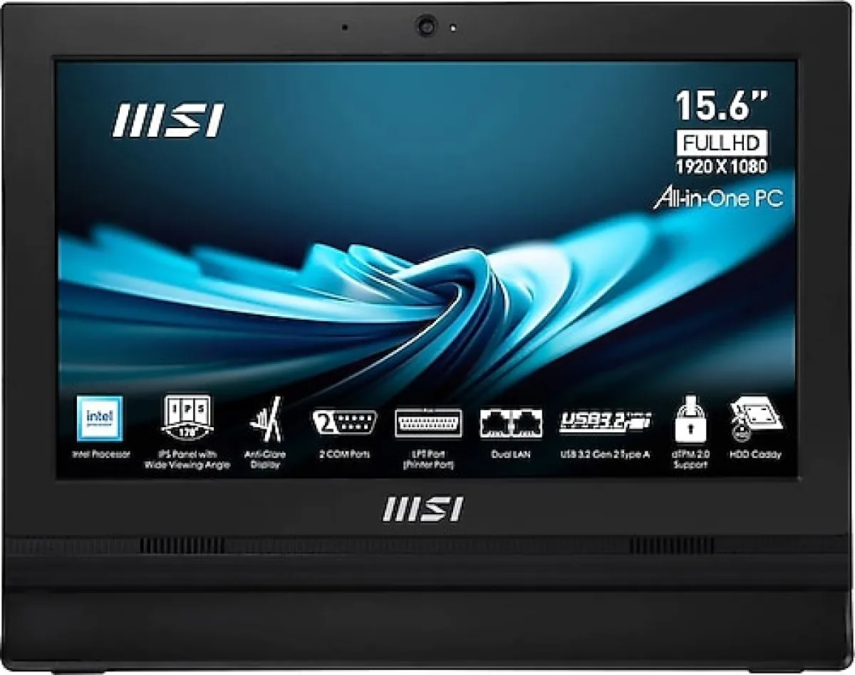 MSI Pro AP162T ADL-017XEU N100 4 GB 256 GB SSD UHD Graphics 15.6" Full HD All in One PC