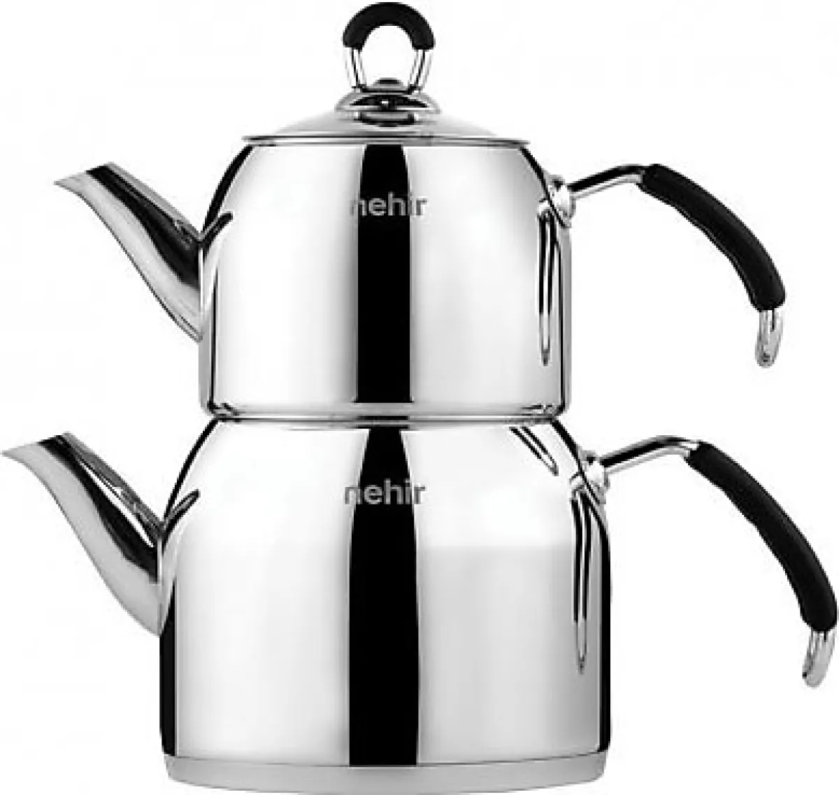 Nehir Modern Maxi Boy Çelik Çaydanlık