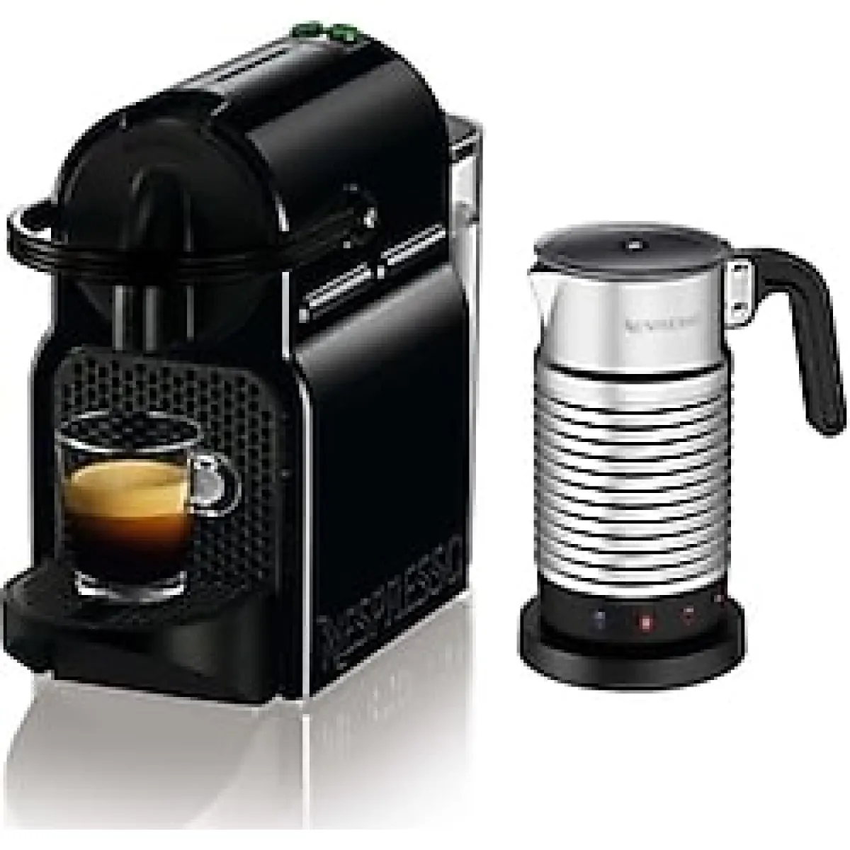 Nespresso Inissia D40 Siyah & Aeroccino 4 Kahve Makinesi Seti