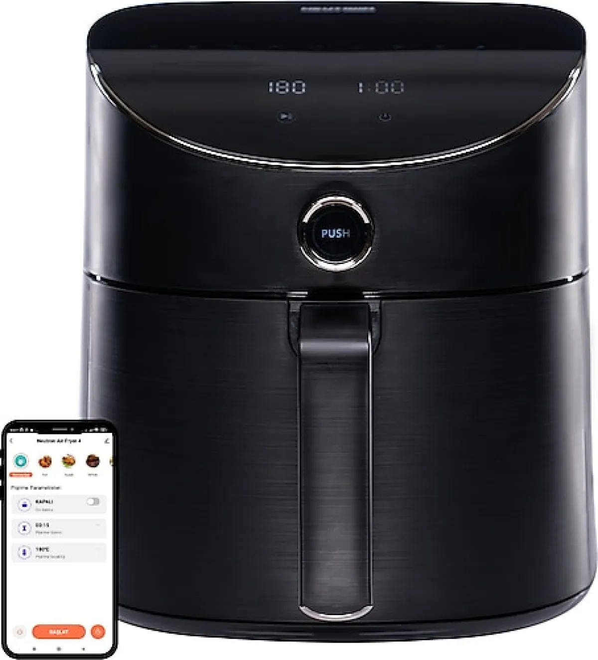 Neutron Smart Air Fryer NTL-AF-55LW 5.5 lt Yağsız Fritöz