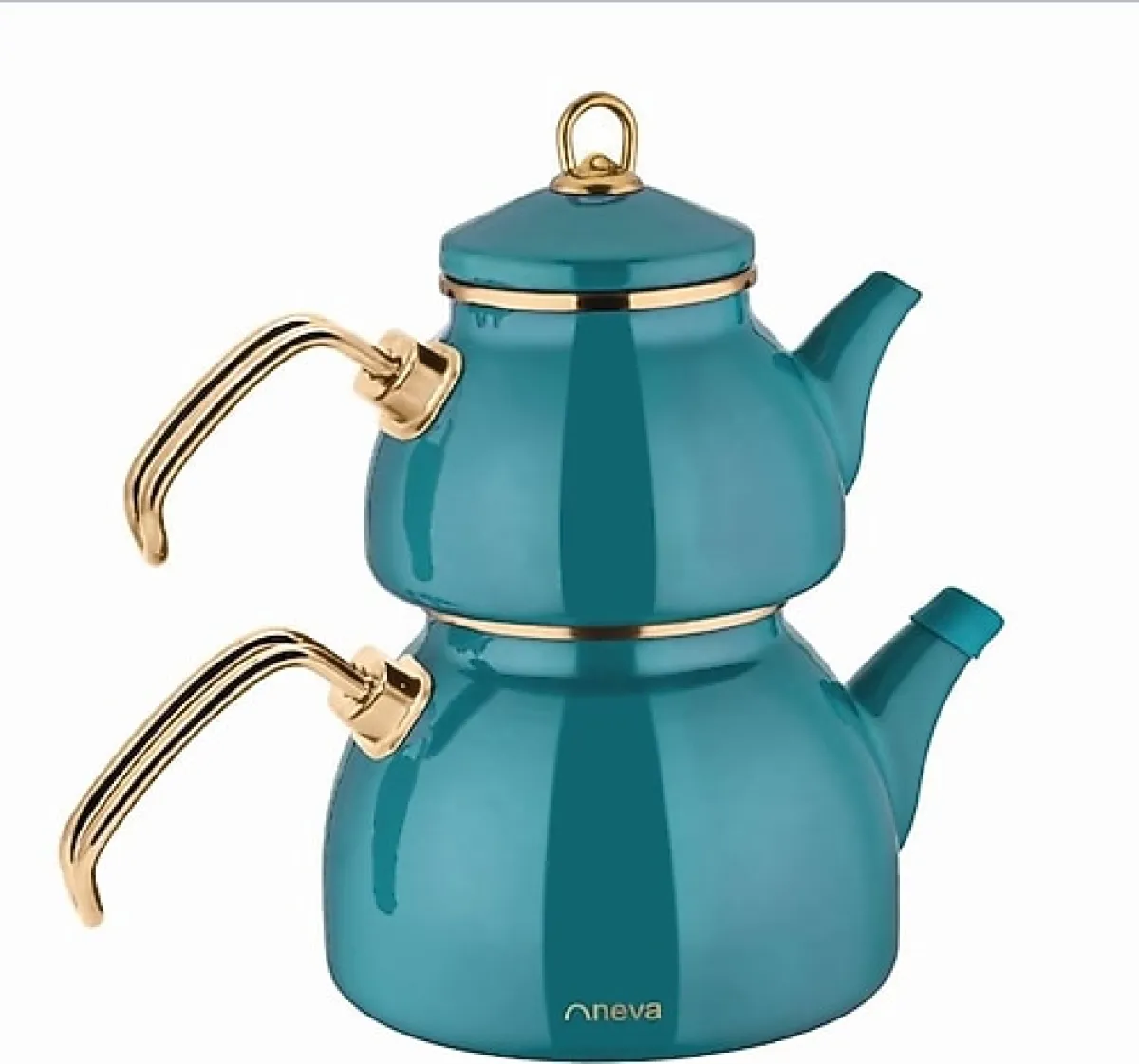 Neva Havana Emaye Çaydanlık