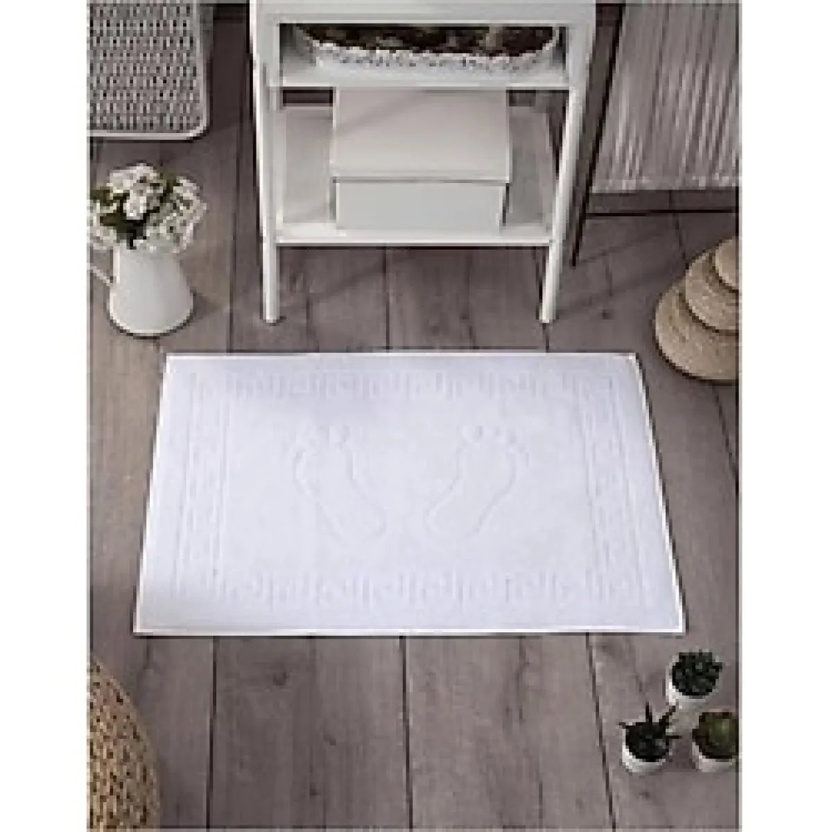 Nevresim Dünyası Fiesta Soft Pamuk Ayak Havlusu 50x70 cm