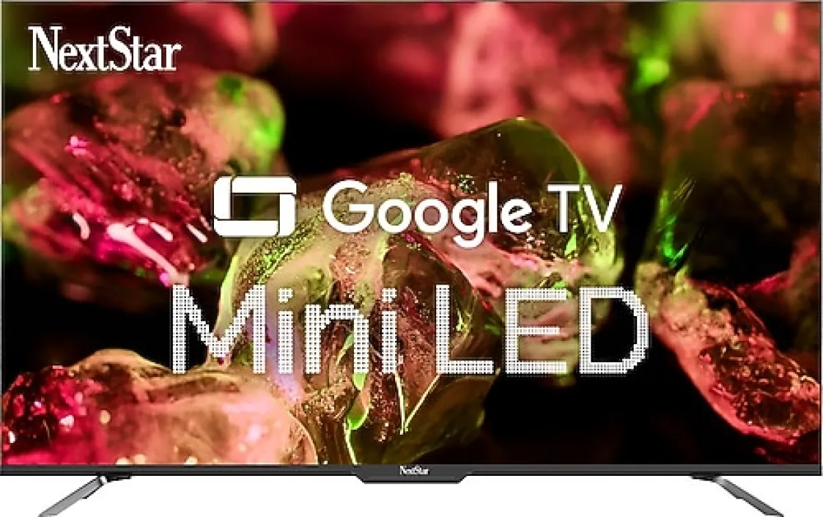 NextStar YE-55IDG11 4K Ultra HD 55" 140 Ekran Uydu Alıcılı Google Smart Mini LED TV