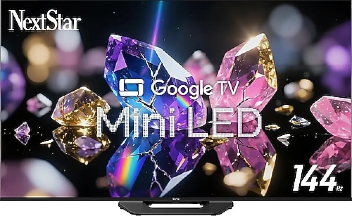NextStar YE-65IDWP14 4K Ultra HD 65" 165 Ekran Uydu Alıcılı Google Smart Mini LED TV