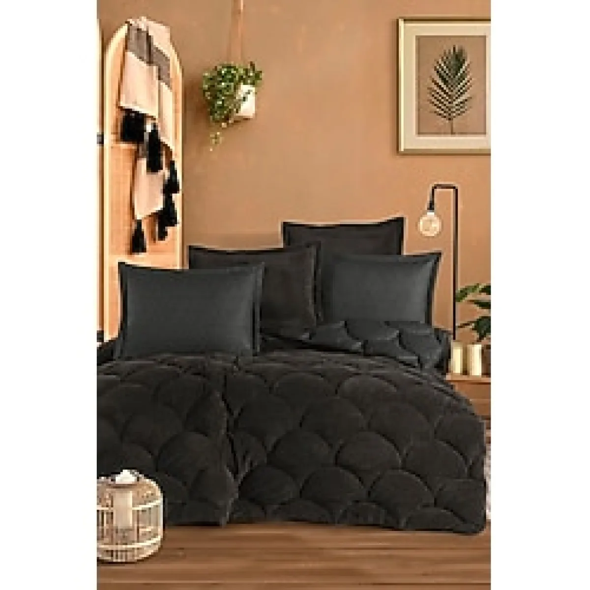 nordqueen Wellsoft Tek Kişilik Uyku Seti Çift Taraflı Monza - Antrasit