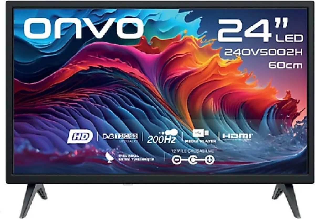 Onvo 24OV5002H HD 24" 61 Ekran Uydu Alıcılı LED TV