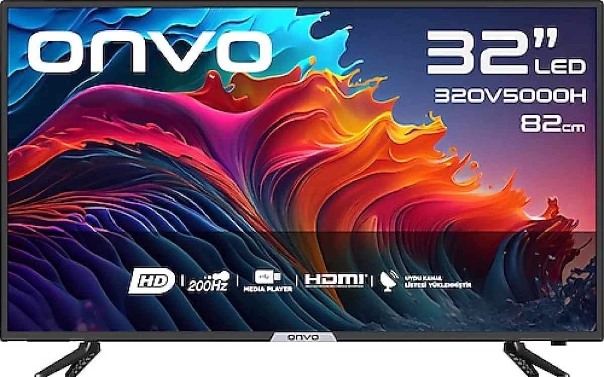 Onvo 32OV5000H HD 32" 82 Ekran Uydu Alıcılı LED TV