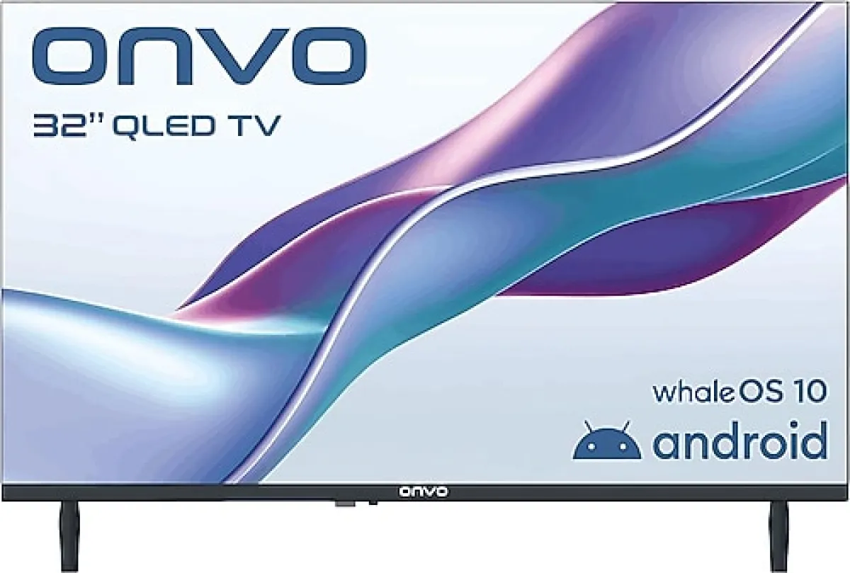 Onvo 32VQ80F2HA HD 32" 82 Ekran Uydu Alıcılı Smart QLED TV